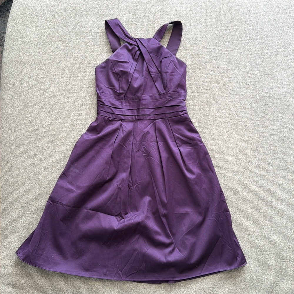 Purple Midi Dress